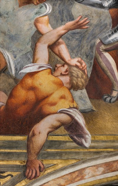 Orta Koridor, İlk Güney Açıklığı, İsa çarmıha gerilmiş, Pordenone by Giovanni Antonio Pordenone