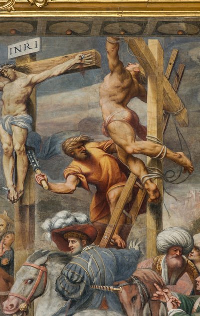 Counterfaccata, IL Pordenone, Çarmıha Gerilme 1520-21, Detay by Giovanni Antonio Pordenone