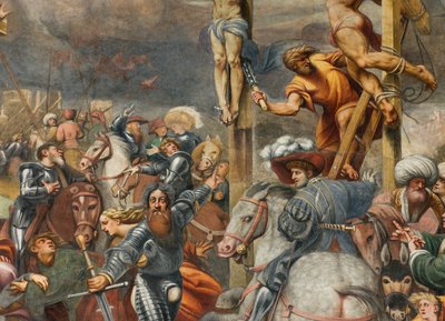 Counterfaccata, IL Pordenone, Çarmıha Gerilme 1520-21, Detay by Giovanni Antonio Pordenone
