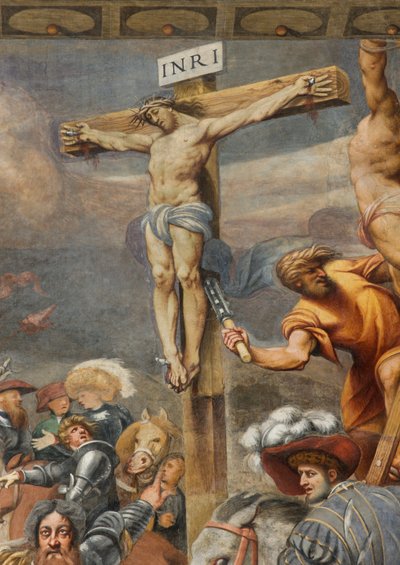 Counterfaccata, IL Pordenone, Çarmıha Gerilme 1520-21, Detay by Giovanni Antonio Pordenone