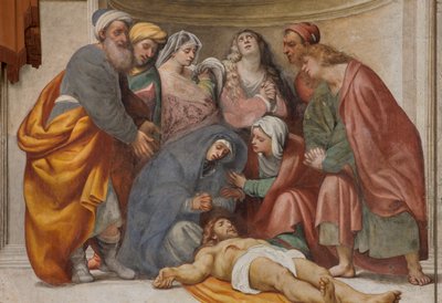 Counterfaccata, IL Pordenone, Biriktirme 1522, Detay by Giovanni Antonio Pordenone