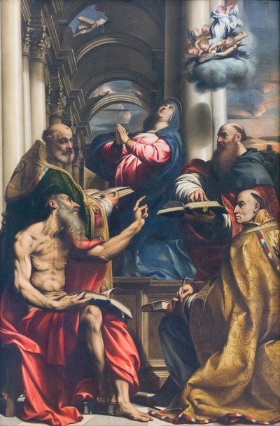 Lekesiz Hamilelik Konusunda Anlaşmazlık by Giovanni Antonio Pordenone