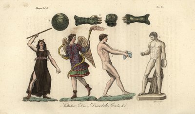Yunan sporcular ve aletleri by Giovanni Antonio Sasso
