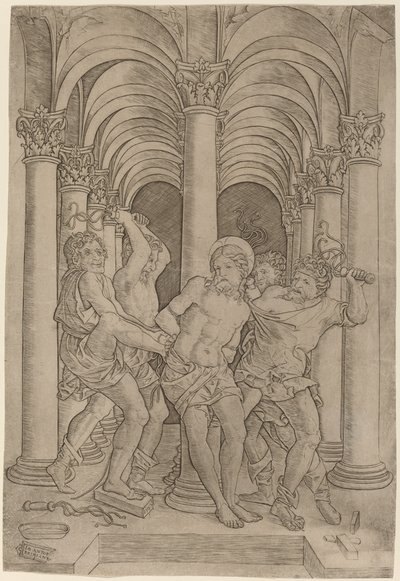 Kırbaçlama by Giovanni Antonio da Brescia