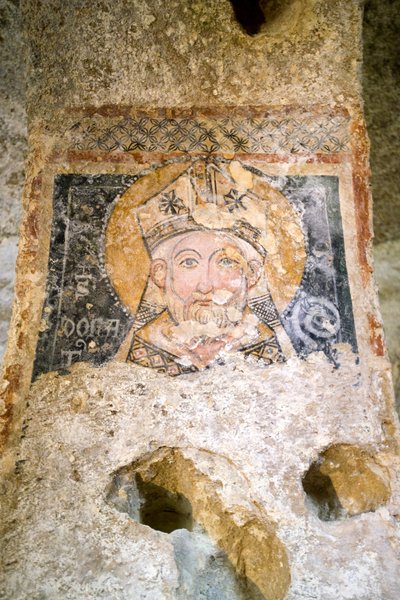 Fresk, Kayalık kilise, Convicinio di Sant