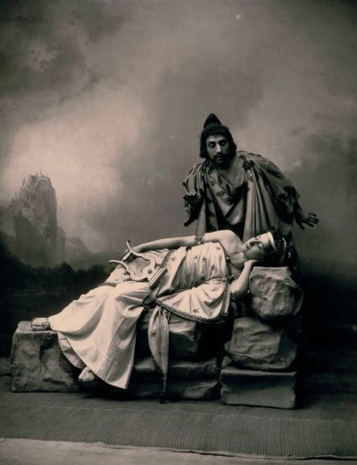 Bir oyundan Yunan sahnesi by Phillipe de Marlier