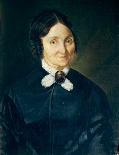 Giovanni Baccarlino#39;nun Donna Tecla Antonini de Laska#39;nın portresi, tuval üzerine yağlıboya, 47x63 cm by Giovanni Baccarlino