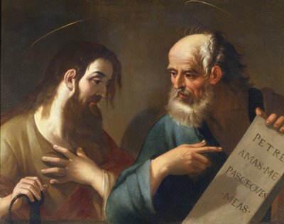 Aziz Peter ve Aziz Paul by Giovanni Baglioni