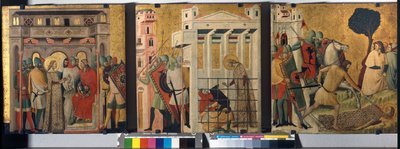 Aziz Columba'nın Öyküleri, 1345-50 by Giovanni Baronzio da Rimini
