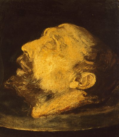 Vaftizci Yahya'nın başı bir platoda by Giovanni Battista (1567 1633) Crespi