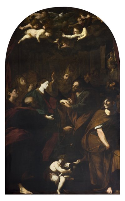 Bakirenin Evliliği by Giovanni Battista and Gherardini Melchiorre Crespi