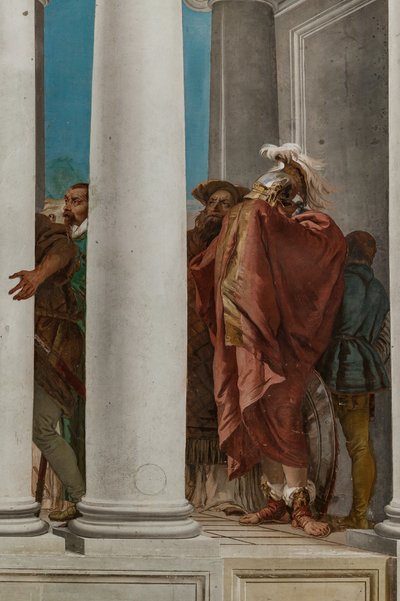 Palazzina (Küçük Bina), giriş holü: "Iphigenia