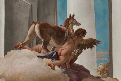 Palazzina (Küçük Bina), giriş holü: "Iphigenia
