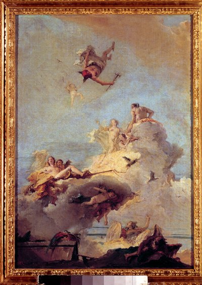 Giovanni Battista (Giambattista) Tiepolo (1696-1770) tarafından Olimpos Tablosu 18. yüzyıl Madrid, Prado Müzesi. by Giovanni Battista Tiepolo
