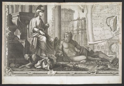 G. Nolli tarafından gün ışığına çıkarılan New Plan of Rome