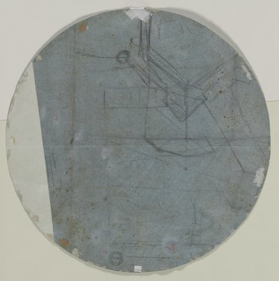 Mimari Eskiz tersi, 17. yüzyılın ikinci yarısı. by Giovanni Battista Benaschi
