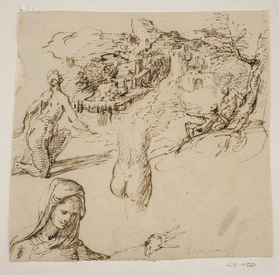 Uyuyan savaşçı by Giovanni Battista Caracciolo