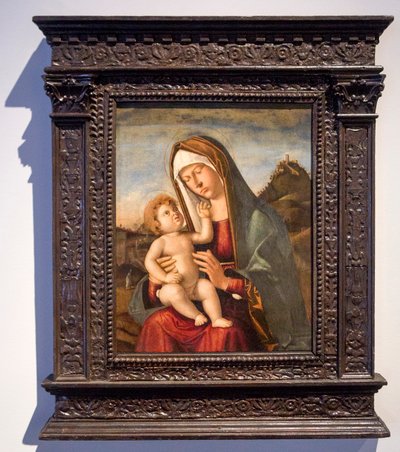 Çocuklu Madonna (tuval üzerine yağlı boya) by Giovanni Battista Cima da Conegliano