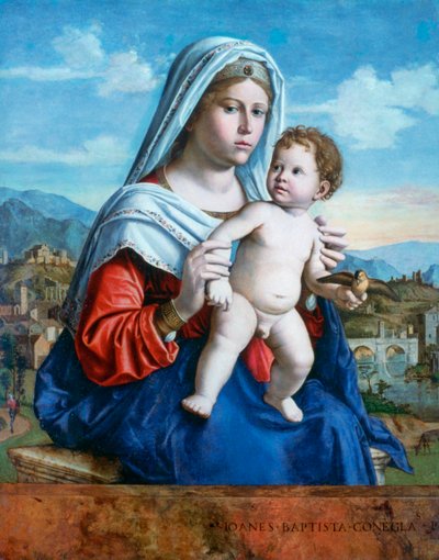 Bakire ve Çocuk, c1505. by Giovanni Battista Cima da Conegliano