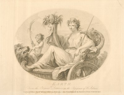 Francescco Bartolozzi (1727-1815) tarafından oyulmuş toprak, Londra, 1803 (lito) by Giovanni Battista Cipriani