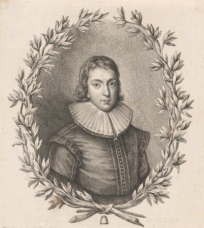 John Milton, 1760. by Giovanni Battista Cipriani