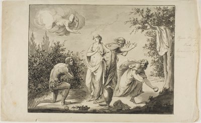 Ulysses ve Nausicaa by Giovanni Battista Cipriani