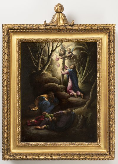 Bahçedeki Acı, c.1595 (bakır üzerine yağlı boya) by Giovanni Battista Cremonini