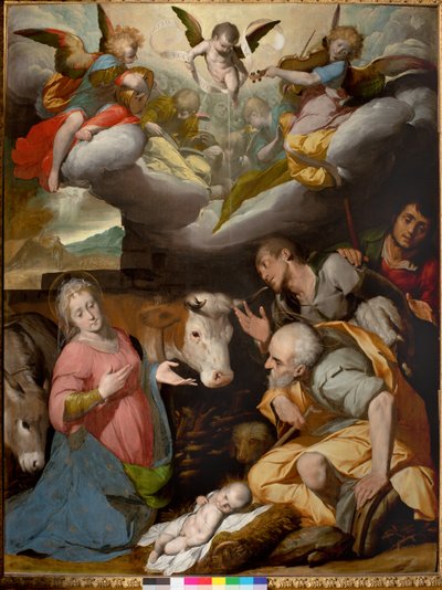 Çobanların Tapınması, 1592-95 by Giovanni Battista Crespi