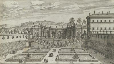 Fras ..., 1691 veya sonrası Mondragone Teatro et Giardino Contigvo
