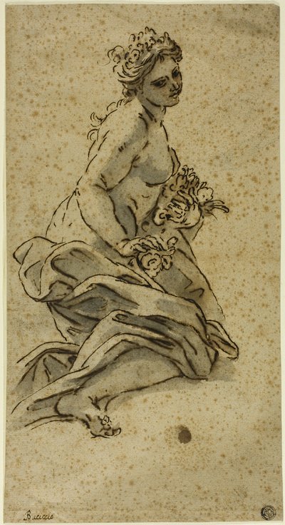 bitki örtüsü by Giovanni Battista Gaulli