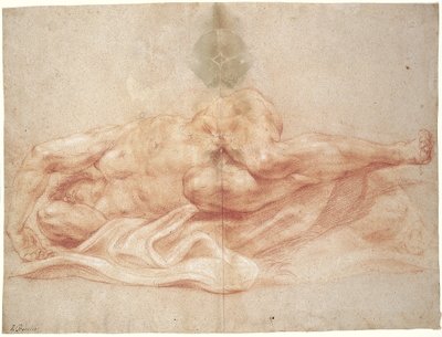 erkek çıplak by Giovanni Battista Gaulli