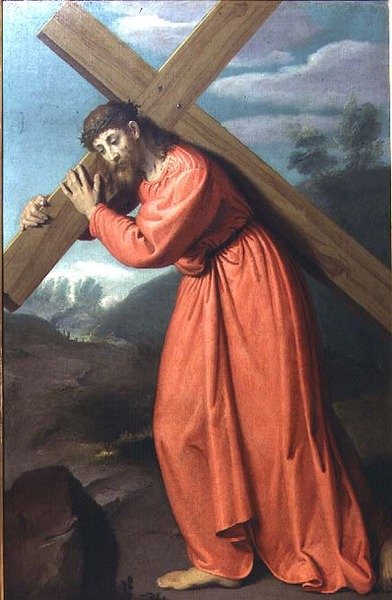 Haç Taşıyan İsa, c.1565 by Giovanni Battista Moroni