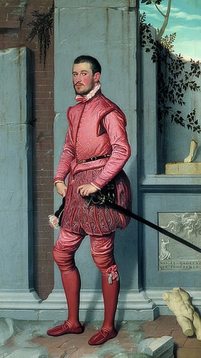 Gian Gerolamo Grumelli. 1560 by Giovanni Battista Moroni