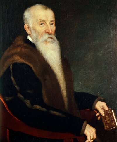 Gerolamo Agosti'nin Portresi, Giovanni Battista Moroni (yaklaşık 1525-1578) by Giovanni Battista Moroni