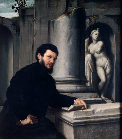 Marco Antonio Savelli'nin Portresi by Giovanni Battista Moroni
