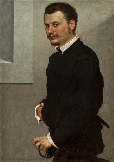 Bir Adamın Portresi, c.1520-24 by Giovanni Battista Moroni