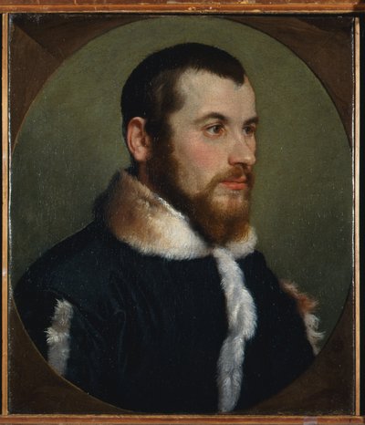 Genç bir adamın portresi, c.1560 (tuval üzerine yağlı boya) by Giovanni Battista Moroni