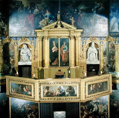 Organın görünümü, 1615 by Giovanni Battista Novello