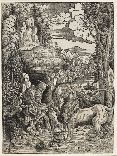 Aziz Jerome ve Aslan, c.1509 by Giovanni Battista Palumba