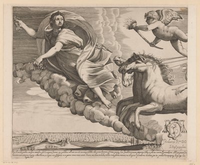 Apollo ve Aurora (sol kısım) by Giovanni Battista Pasqualini