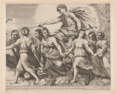 Apollo ve Aurora (sağ kısım) by Giovanni Battista Pasqualini