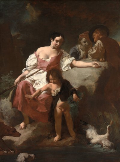 Pastoral Sahne, 1740. by Giovanni Battista Piazzetta