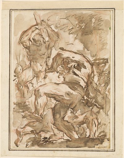 Çıplak Erkeklerin Savaşı by Giovanni Battista Piranesi