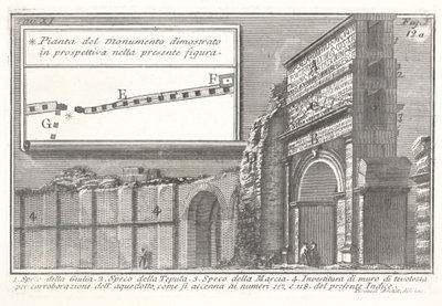 Acqua Giulia Su Kemeri, Speco della Giulia by Giovanni Battista Piranesi