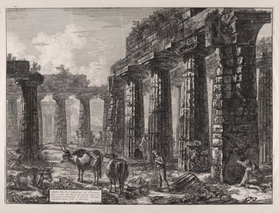 Bir başka görünüm by Giovanni Battista Piranesi