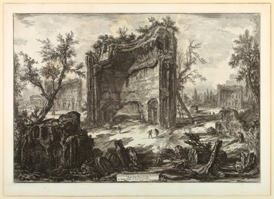 Trajan Hamamları by Giovanni Battista Piranesi
