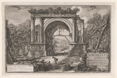 Boog van Augustus te Aosta Piedmont