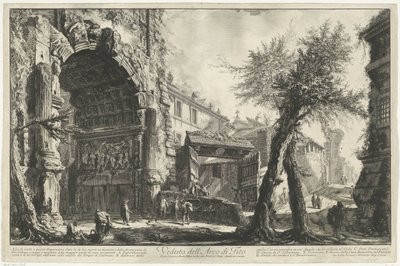 Boog van Titus te Roma Titus Kemeri