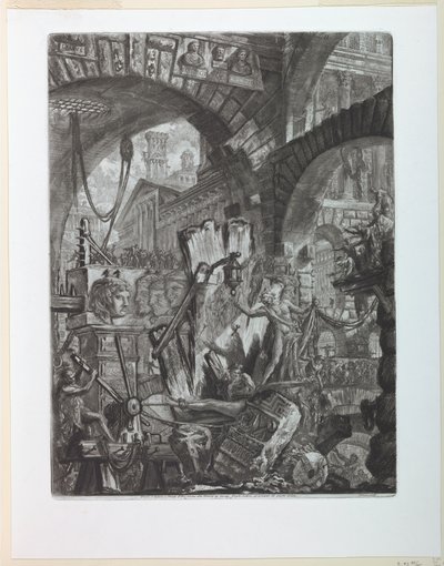 Seri Plaka II cezaevleri by Giovanni Battista Piranesi