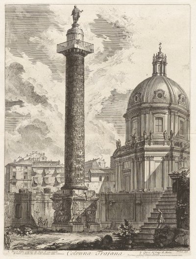 Colonna Trajana (Trajan by Giovanni Battista Piranesi